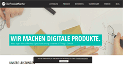 Desktop Screenshot of dieproduktmacher.com